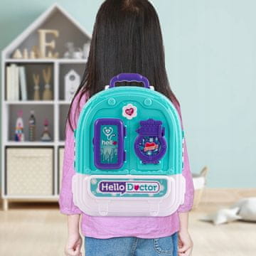 [paket][5] Komplet prve pomoči v kovčku nahrbtnika Little Doctor Doctor Z947
