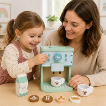 [paket] Lesen pastelni aparat za kavo + dodatki Z3409