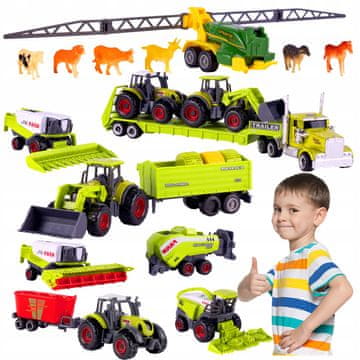 [pacza][1] Traktor Traktor Kmetijska mehanizacija Kmet Z553 Set