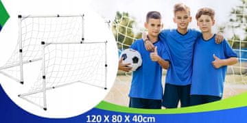 [paket] Nogometni komplet 2 x nogometna žoga za trening 120x80x40cm (Z432+Z432) Z432Z