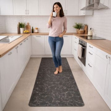 [5] Preproga za domačo kuhinjo PVC kuhinjski tekač 60x200 cm D7601