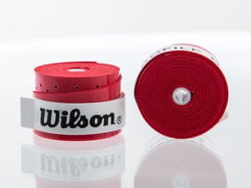 Wilson Overgrip Sticky perforiran teniški grip - rdeč