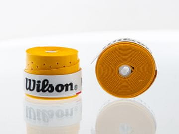 Wilson Overgrip Sticky Perforirani Teniski Ročaj - Rumen