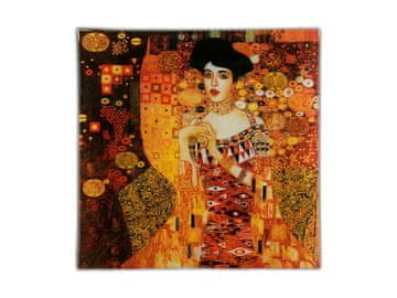 Carmani, dekorativni krožnik - Adele Bloch - Bauer I - Klimt 13x13cm