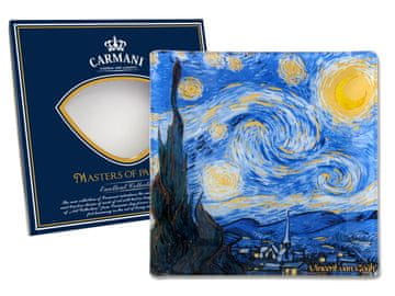 Carmani, dekorativni krožnik Van Gogh - Zvezdna noč