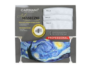 Zaščitna maska s filtrom - V. Van Gogh. Zvezdna noč (carmani)