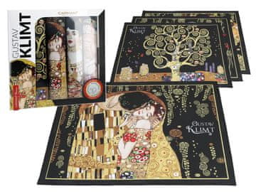 Komplet 4 podstavkov za mizo - G. Klimt. mix (carmani)