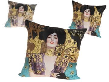Carmani, blazina s polnilom/zadrgo - G. Klimt, Judita