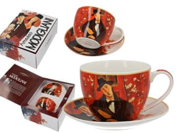 Carmani, skodelica in krožnik, A. Modigliani