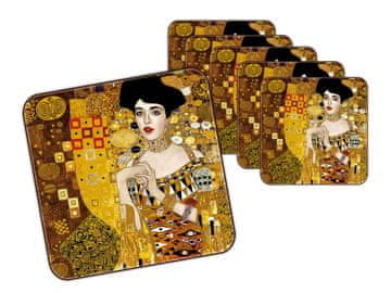 Carmani Komplet 6 podstavkov iz plute - G. Klimt, Adela ()