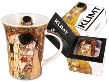 Carmani, vrček - Gustav Klimt, Poljub