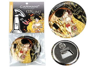 Carmani Magnetni odpirač za steklenice - G. Klimt, Poljub ()