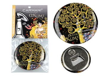 Carmani Odpirač za steklenice z magnetom - G. Klimt, Drevo življenja ()