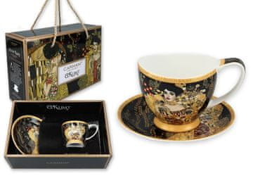 Carmani, skodelica za espresso t. Mini Vanessa 90 ml - klimt/Adele Bloch-Bauer