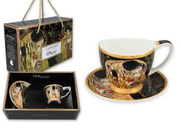 Carmani, skodelica za espresso t. Mini Vanessa 90ml - klimt/Poljub