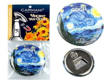 Carmani Odpirač za steklenice z magnetom - V. van Gogh, Zvezdna noč ()