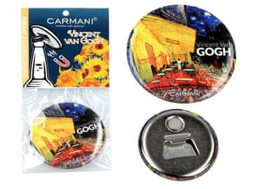 Carmani Odpirač za steklenice z magnetom - V. van Gogh, Terasa kavarne ponoči ()
