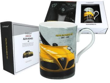 Carmani, porcelanasta skodelica 370 ml - alfa romeo 4C