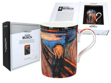 Carmani, vrček 370 ml - Edvard Munch/Krik