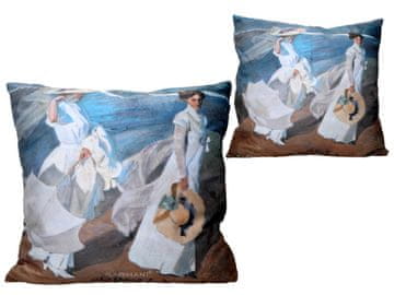 Vzglavnik Carmani, polnjen/zadrga - Sorolla