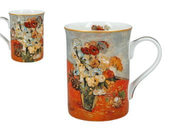 Carmani, Klasična skodelica 360 ml - VAN Gogh/Vrtnice in vetrnice