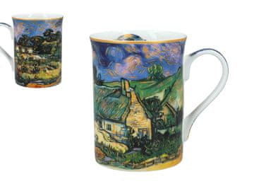 Carmani, klasična skodelica 360 ml - VAN Gogh/Slamnate hišice v Cordevillu