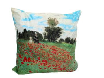 Carmani, blazina s polnilom/zadrgo - Claude Monet/Most čez ribnik z lokvanji