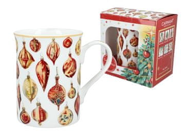 Carmani, božična skodelica 360 ml t. Classic - vesel božič/božične kroglice