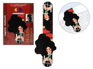 Carmani, ploščati magnetni zaznamek približno 10 cm - hulya ozdemir