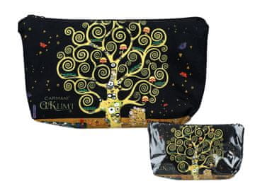 Carmani, kozmetična torbica približno 21x15cm - Klimt/Drevo življenja