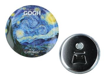 Carmani, odpirač za steklenice z magnetom - VAN Gogh/Zvezdna noč