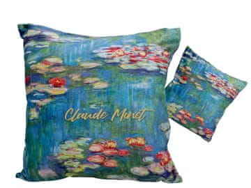 Carmani, blazina s polnilom/zadrgo - Claude Monet/Lokvanji