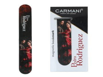 Carmani, ploščati magnetni zaznamek približno 10 cm - rodriguez
