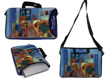 Carmani, torba za prenosnik - VAN Gogh/Mir