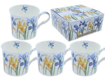 Heritage, komplet 4 skodelic 295 ml - perunika, perunike