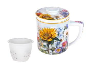 Carmani, vrček z infuzerjem in pokrovom 400 ml - laura lozano/Lady`s Floral Symphony