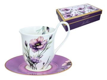 Carmani, 220 ml skodelica + krožnik - Laura Lozano/Lady`s Floral Symphony