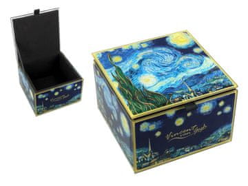 Carmani, steklena škatla za nakit - VAN Gogh/Zvezdna noč