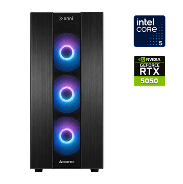 Anni Gamer Optimal računalnik, Intel Core i5-14400F, 16GB, SSD1TB, RTX5050, FreeDOS
