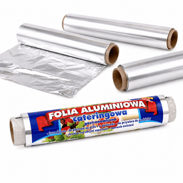 Aluminijasta folija 0,9 kg - XXL - super debela za catering in postrežbo hrane