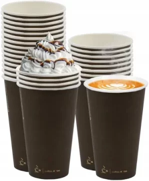 Papirnati lonček 400ml 100 kosov coffee 4 you okolju prijazen