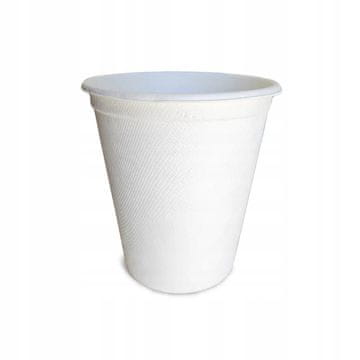 Brezplačni lončki iz sladkornega trsa SUP EKO BIO 300ml, 90mm 50 kosov