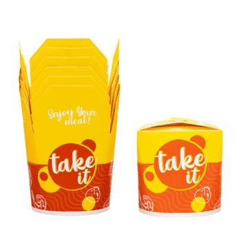 Love Nature Kebab box 750ml 50 kosov Embalaža za s seboj Brezplačni SUP testenini krompirček