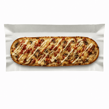 BOW Pladenj za papir za enkratno uporabo, bel, 14 x 33 cm, 100 kosov