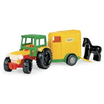 Traktor s konjsko prikolico 35003