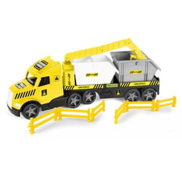 Wader Vlečno vozilo Magic Truck Technic s kontejnerji