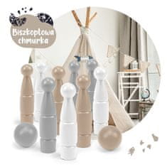 Komplet za kegljanje Biscuit Cloud 41142