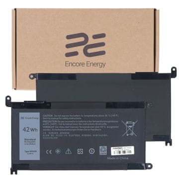 Nova baterija za Dell Inspiron 13 5368 5378 5379 42Wh 11.4V 3680mAh wdxor