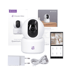 Nova Quantum 200 pametna domača kamera WiFi PTZ 4Mpx SHD 3x zoom IR nočni vid USB-C