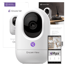 Nova pametna WiFi PTZ domača kamera Orbit 4Mpx FHD 3x zoom IR nočni vid USB-C